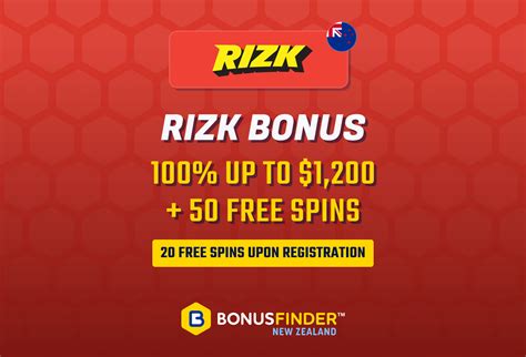 Rizk casino no deposit bonus  As implied by the subtle advertising on Risk Casino’s homepage, new players are rewarded with a 100% welcome bonus up to $1,200 and 50 spins